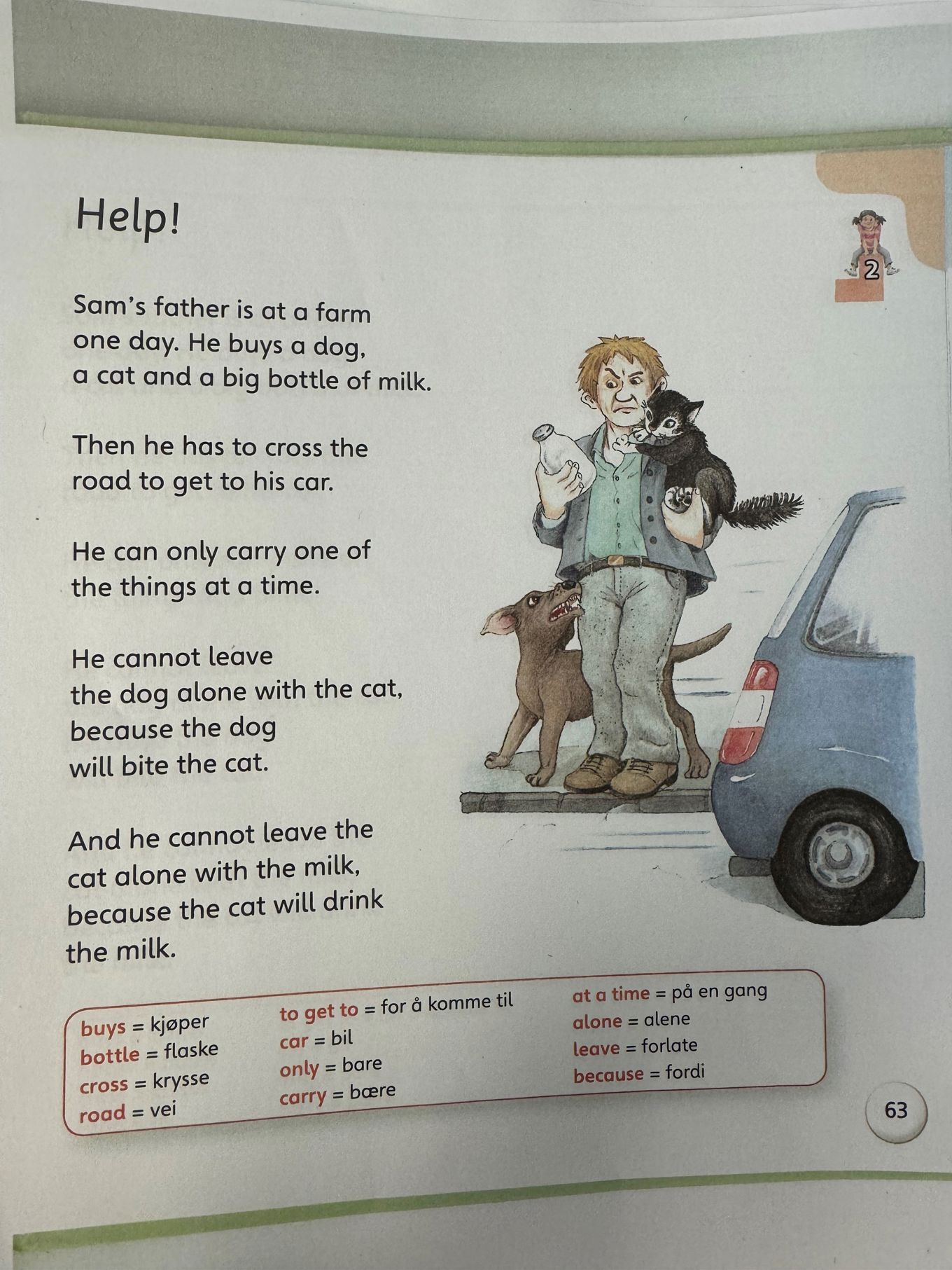 Engelsk oppgavetekst