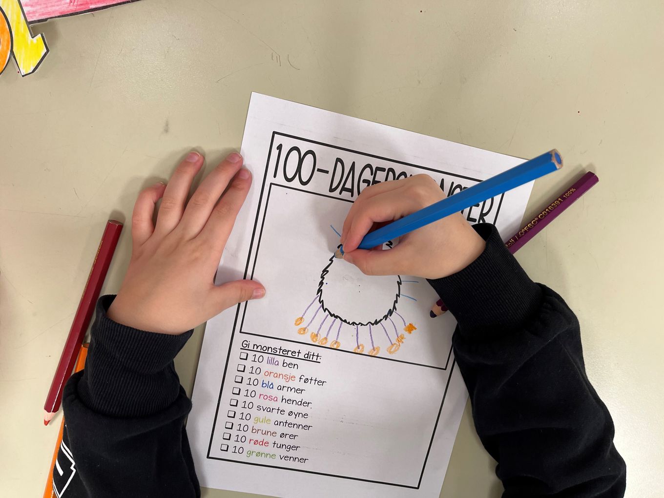 Monster med 10 av alt