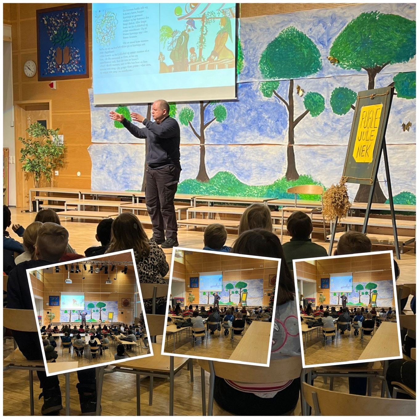 Foto: Ann-Cathrin Liljebakk Teskjekjerringa på julehandel