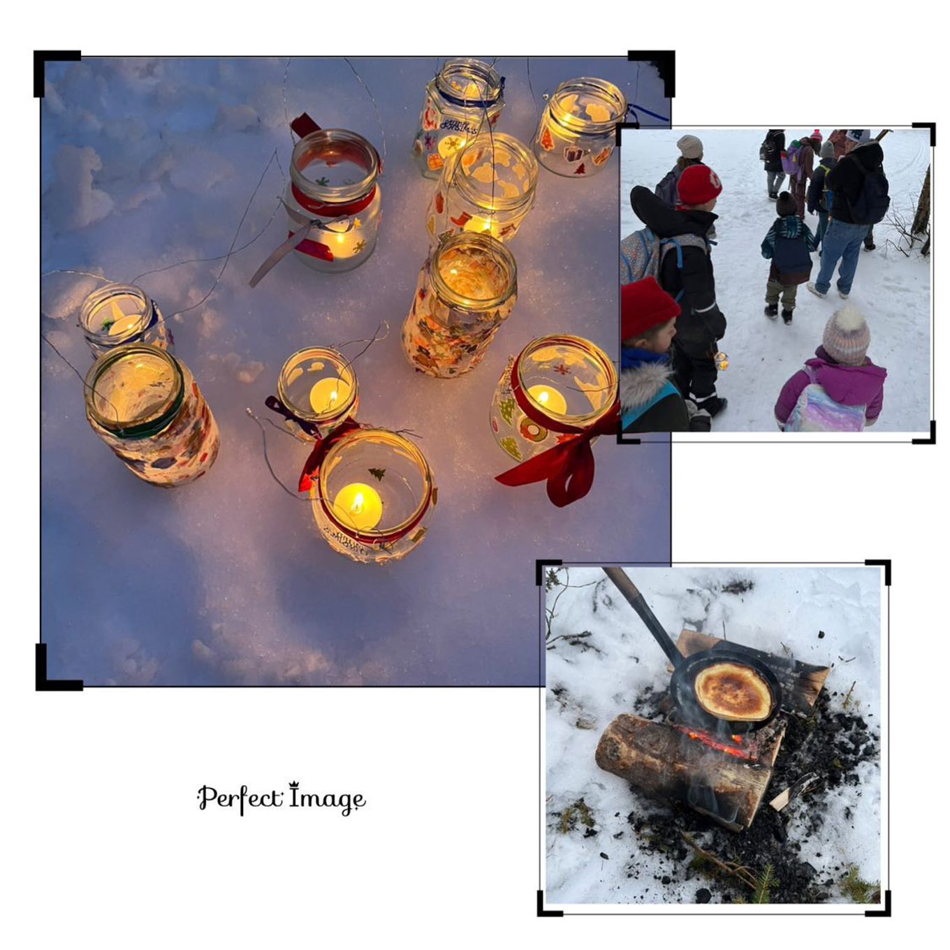 Foto: Ann-Cathrin Liljebakk Tur med faddere og fadderbarn